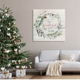 thumbnail image 2 of Stupell Industries Most Wonderful Time of Year Wreath Graphic Art Gallery Wrapped Canvas Print Wall Art, Design by Carol Robinson, 2 of 7