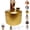 Gold*B, variant on High-Power Portable Mini Alcohol Stove & Spirit Burner, Windproof Lightweight Backpacking Stove for Camping, Hiking & Bushcraft, Rapid Heating Outdoor Cooking Gear for Picnic, Coffee, Tea (Silver)
