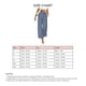 thumbnail image 4 of Pantalón de corte regular para mujer, pierna ancha recta, cintura alta, cierre de botones, pantalones de negocios modernos, azul, 3XL, 4 of 4