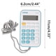 thumbnail image 2 of Wmhnj Calculadora solar de 8 dgitos con pantalla LCD grande, mini calculadora de escritorio para matemticas bsicas, calculadora de funciones estndar para uso escolar y domstico., 2 of 8