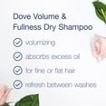 thumbnail image 3 of Champú seco Dove Volume & Fullness para cabello graso, 150 ml, paquete de 2, 3 of 4