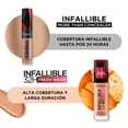thumbnail image 5 of L'Oréal Paris Infallible Kit base de maquillaje y corrector, 5 of 5