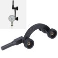 thumbnail image 1 of Soporte Curvo De Indicador De Cuadrante, Soporte De Indicador De Cuadrante Semicircular En Forma De Arco Vástago De 8 Mm Estable Para Máquina Herramienta, 1 of 7