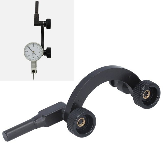 Soporte Curvo De Indicador De Cuadrante, Soporte De Indicador De Cuadrante Semicircular En Forma De Arco Vástago De 8 Mm Estable Para Máquina Herramienta