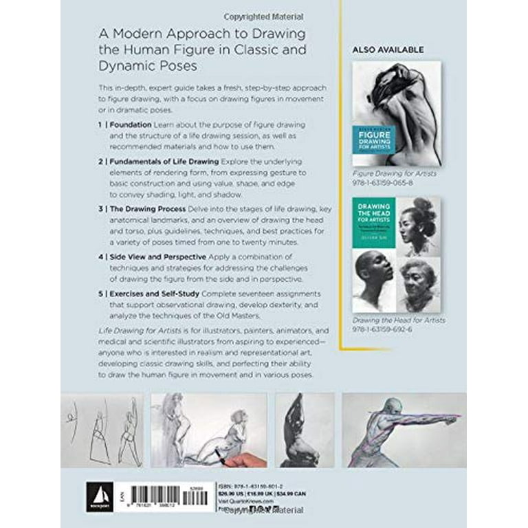Life Drawing for Artists: Understanding Figure Drawing Through Poses,  Postures, and Lighting (Volume 3) (For Artists, 3)