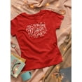 thumbnail image 3 of Mothers Day Cluttered Text Shaped T-Shirt Women -Image by Shutterstock, Female Medium, 3 of 4