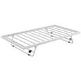 thumbnail image 5 of EUROCO Twin Metal Daybed with Pop-up Trundle and LED Light for Child, Solid Metal, No Box Spring Needed, White, 5 of 9