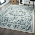thumbnail image 5 of Luxe Weavers Olimpia Collection 5943 Blue 8x10 Oriental Floral Area Rug, 5 of 9