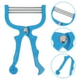 thumbnail image 4 of BESTONZON 3Pcs Blue Facial Hair Removal Spring Manual Epilator for Home Use Suitable for All Skin Types, 4 of 8