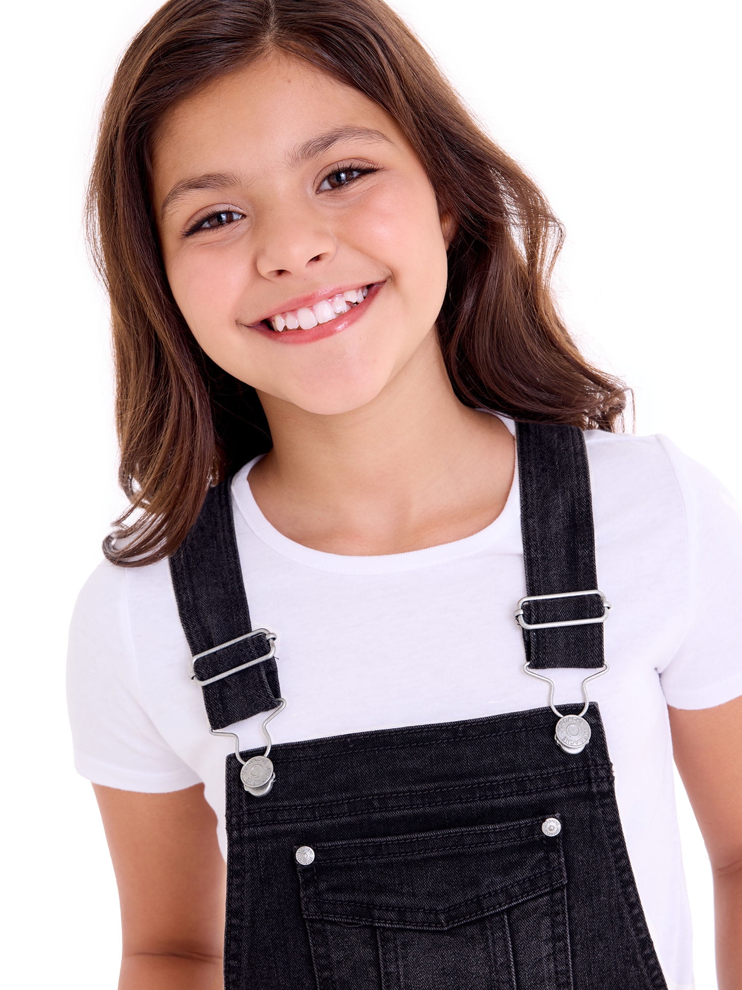 Jordache Girls Denim Shortall, Sizes 4-18