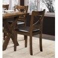 thumbnail image 2 of Topline Home Furnishings Warm Oak Dining Chairs, 2 of 3