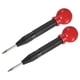 thumbnail image 1 of Uxcell 2-Pack Punzón Automático, 5.2" Punzón de Clavo de Resorte HSS con Tapa de Almohadilla para la Palma para Placa de Acero/Tablero de Madera/Vidrio [Negro], 1 of 1