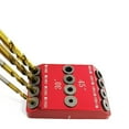 thumbnail image 2 of 30 45 90 Degree Angle Drill Guide For Angled/Straight Holes 4 Sizes Drill Jig For Cable Railing Drill Template Block, 2 of 11