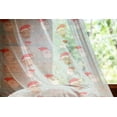 thumbnail image 2 of Christmas Tulle Curtains with Rod Pocket, Santa Claus and His Deer Celebrating Your Holiday Vintage Cartoon on Snowflakes, Sheer Drape for Wedding Party 2 Panels, 7 Sizes, Multicolor, by Ambesonne, 2 of 3