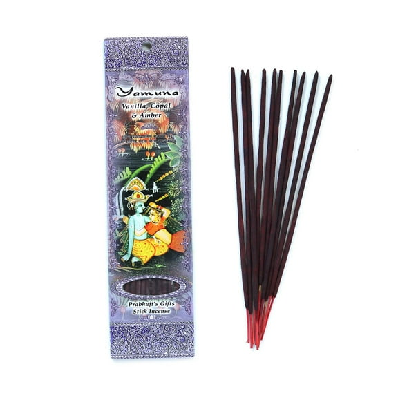 Incense Sticks Yamuna - Vanilla, Copal, and Amber