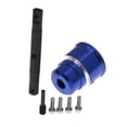 thumbnail image 2 of Piezas de coche RC de eje recto con bloqueo de Metal RC, pieza de repuesto resistente DIY RC para accesorios de accesorios de coche RC a escala 1:10 Azul, 2 of 9