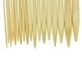 thumbnail image 2 of EeaseCA 36 Pcs 25cm Bamboo Knitting Needles Set Single Pointed Knitting Needles Handmade Long Sweater Straight Needle Kit for DIY Sewing, 2 of 8