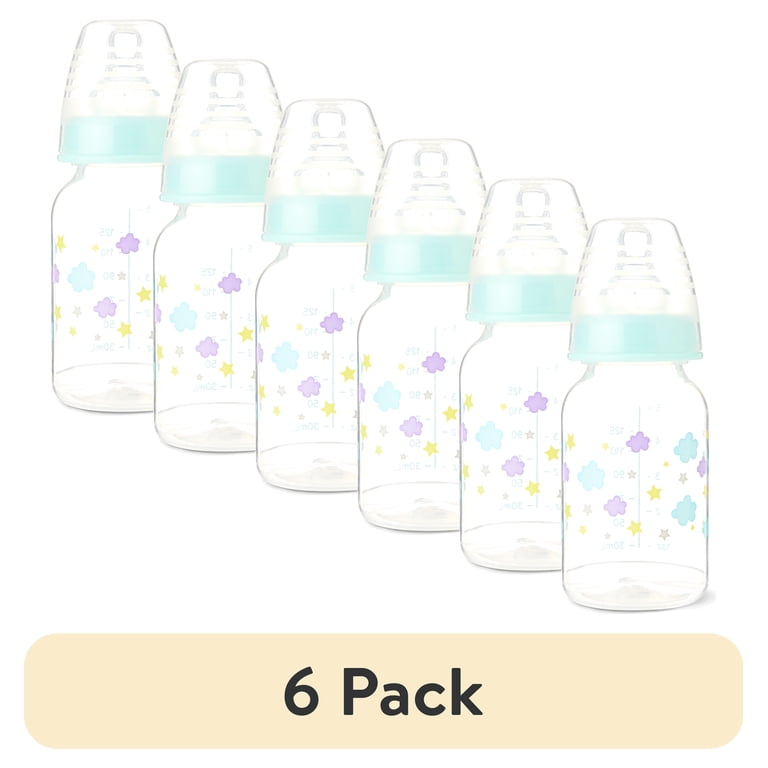 Standard Neck Baby Bottles with Vented Nipples, 5 oz photo 1