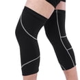 thumbnail image 4 of Calentadores de rodilla térmicos de vellón para ciclismo al aire libre, leggings de ciclismo de invierno 2XL, 4 of 8