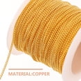thumbnail image 5 of WRITWAA De Cadenas Extensoras Doradas Para Collares, Pulseras Y Tobilleras Para DIY, 5 of 5