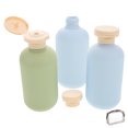 thumbnail image 4 of 3 Pcs Bouteille de Lotion Rechargeable Format Voyage Bouteilles de Revitalisant Vides Bouteilles de Voyage Réutilisables Bouteilles de Shampoing Vides 200 ml, 4 of 8
