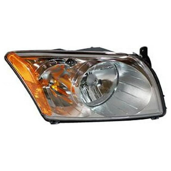 Right Headlight Assembly - Compatible with 2007 - 2012 Dodge Caliber Hatchback 2008 2009 2010 2011