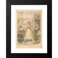 thumbnail image 2 of Thomas Rowlandson 14x18 Black Modern Framed Museum Art Print Titled - Who's Mistress Now (1811), 2 of 5