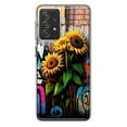 thumbnail image 1 of MUNDAZE Samsung Galaxy A72 Shockproof Clear Hybrid Protective Phone Case Sunflowers Graffiti Painting Art Cover, 1 of 5