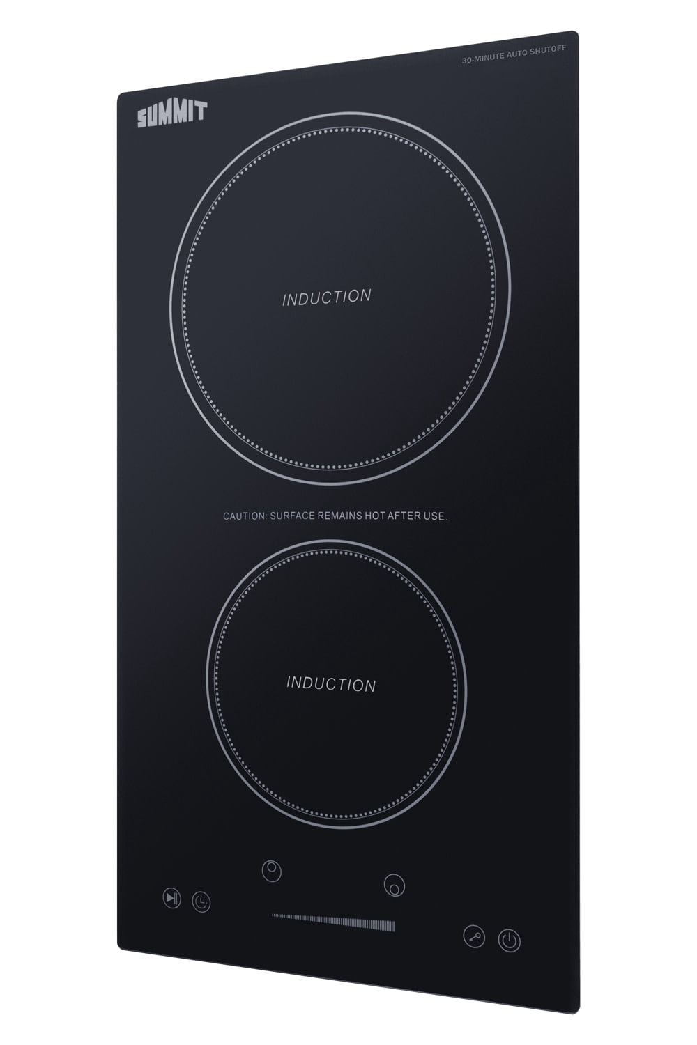 Summit Sinch115v2 12" Wide 2 Burner Electric Cooktop - Black