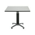 thumbnail image 2 of OFM 36" Multi-Purpose Square Table with Metal Mesh Base, in Gray Nebula (KMT36SQ-GRYNB), 2 of 13