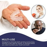 SERENITY Bruxism Night Sleep Aid Mouthpiece Boil & Bite Guard Teeth Grinding