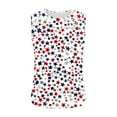 thumbnail image 5 of Wiyuqeen Women's 4th of July Tank Tops Sleeveless High Neck Stars Tanks Funny Independence Day Print Tunics Summer Holiday Beach Tanks, 5 of 6