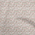 thumbnail image 1 of oneOone Georgette Viscose Red Fabric Asian Batik Floral Craft Projects Decor Fabric Printed By The Yard 42 Inch Wide, 1 of 4