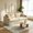 Wheat + Chenille-3, variant on AUU 86.61" Extra-Wide Chenille Double-Seater Sofa with 4 Pillows – Armrest & Backrest Support, Plush Upholstered Couch for Living Room, Bedroom, Apartment, or Window Seating