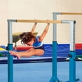 thumbnail image 3 of Costway Kids Double Horizontal Bars Home Gym Adjustable, 3 of 11