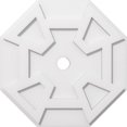 thumbnail image 1 of Ekena Millwork CMP20LG-02000 20 in. OD x 2 in. ID Square Logan Architectural Grade PVC Contemporary Ceiling Medallion, 1 of 1