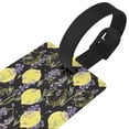 thumbnail image 3 of Sikiie Lavender Flowers Luggage Tags Privacy Cover ID Label Suitcase Tags Identifiers For School Bags,Suitcases, 3 of 7