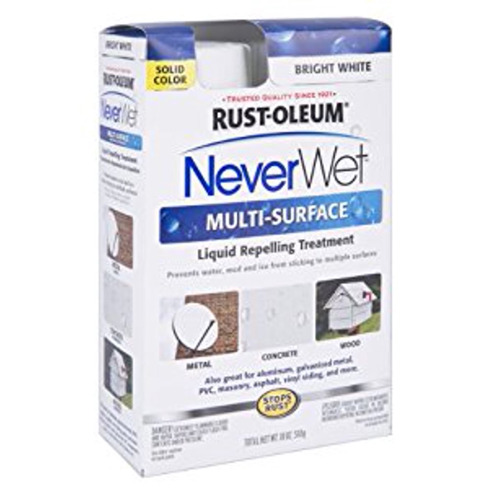 RustOleum Never Wet Multi Surface Protector Spray Kit Waterproof White