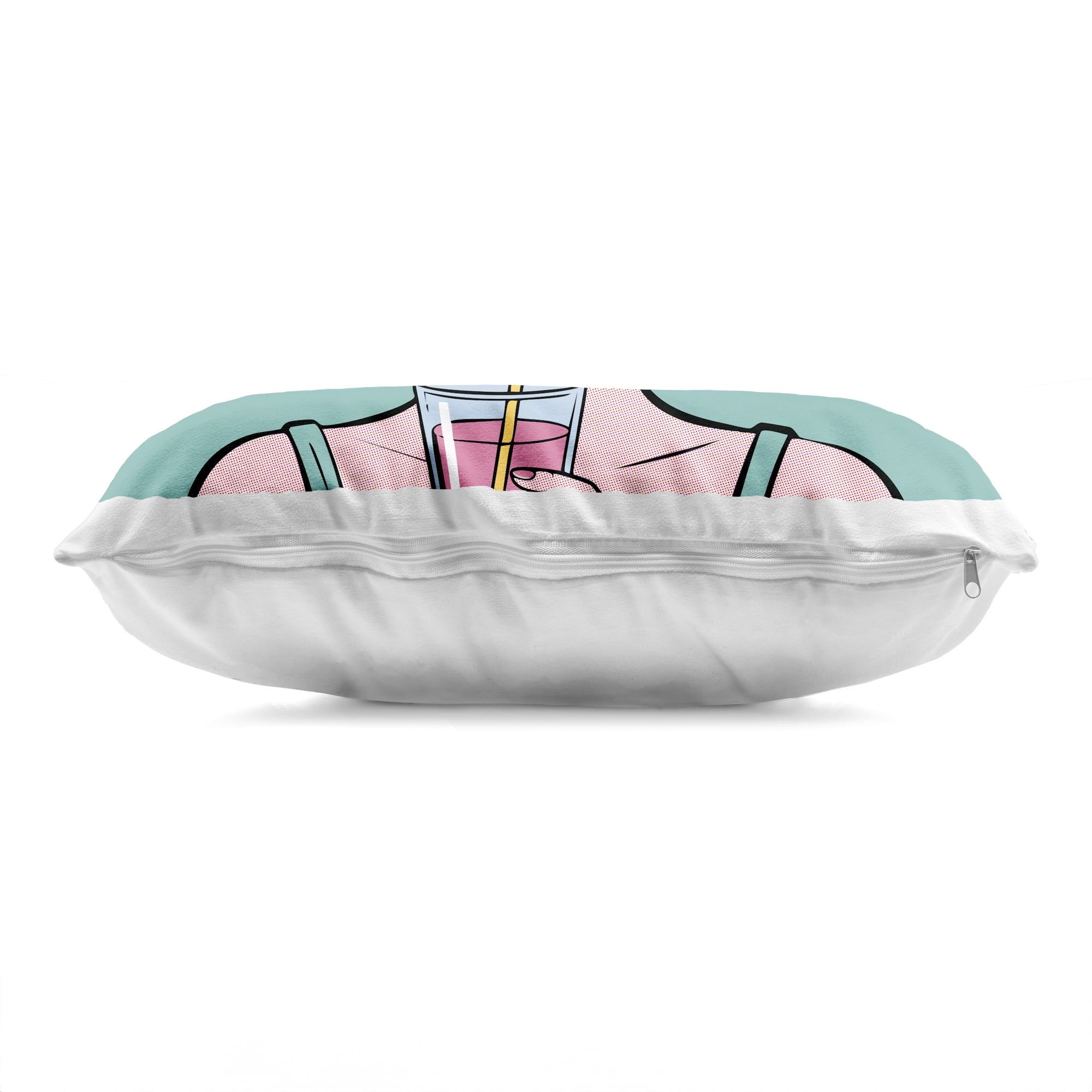 Stupell Industries Drink That Drama Decorative Printed Throw Pillow, design by Andreas Magnusson, 14 x 7 x 20