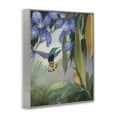 thumbnail image 4 of Stupell Industries Hummingbirds in Nature Landscape Painting Gray Framed Art Print Wall Art, 24 x 30, 4 of 10
