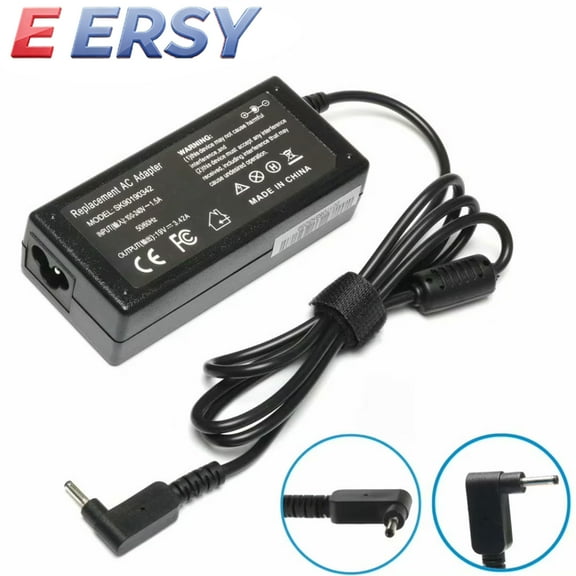 19V 3.42A AC Power Adapter Charger for Acer Aspire R11 R14 P3 S7-392 S7-391 Cloudbook 11 13 14 15 CB3 CB3-111-C4HT CB5 CB5-571 CB5-311 AO1-131, AO1-431 Iconia W700