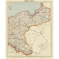 thumbnail image 3 of Letts 20x24 Black Modern Framed Museum Art Print Titled - German Empire 2 Germany - Letts 1883, 3 of 5