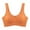 Orange, variant on Bigersell Lace Bralettes for Women V-Neck Wire-Free Bra Support Women Sports Bras Full-Figure Bra Style R-110 Basic Bra Strap Nylon Back-Smoothing Bra Feature Everyday Bras Underwear Pink M