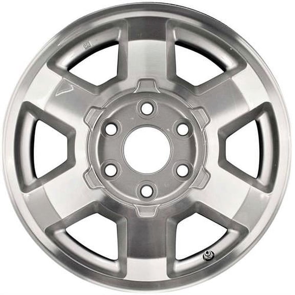17x7.5 in Wheel for GMC 1500 PICKUP 2004-2007 SILVER Reconditioned Aluminum Rim