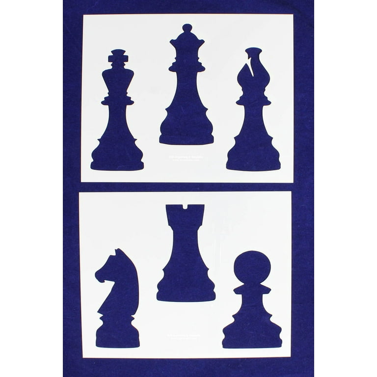 Custom Silk Screened Vinyl Chess Boards