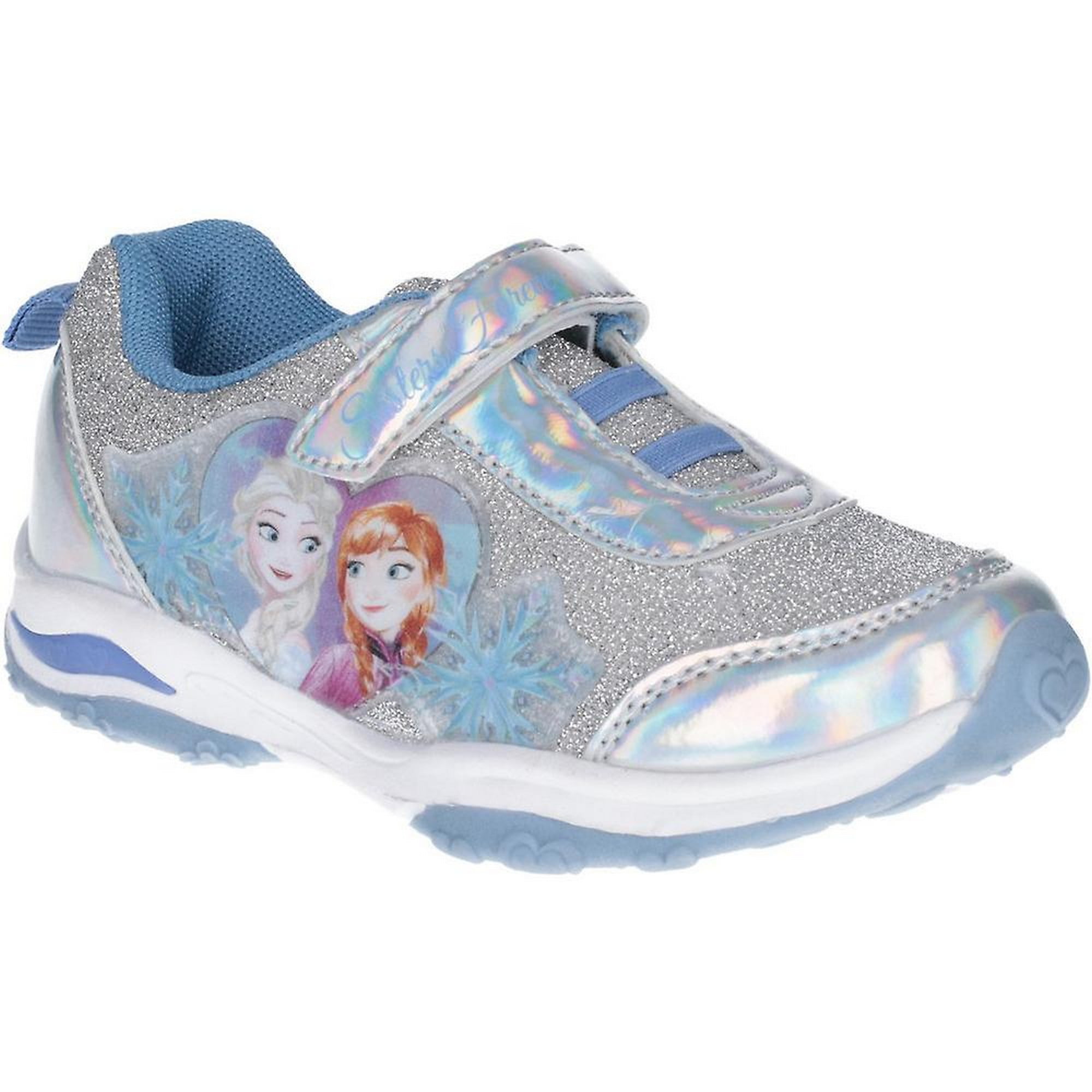 Leomil Frozen Girls Elsa and Anna Lights-Up Sneaker 