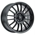 thumbnail image 2 of Ultra 4568818U40 5 x 100 in. F-56 Gloss Black with Diamond Cut Face & Clear Coat, 2 of 2