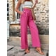 thumbnail image 3 of Pantalones casuales nuevos de otoño e invierno para mujer con cintura alta elástica y pantalones sueltos para mujer, 3 of 6