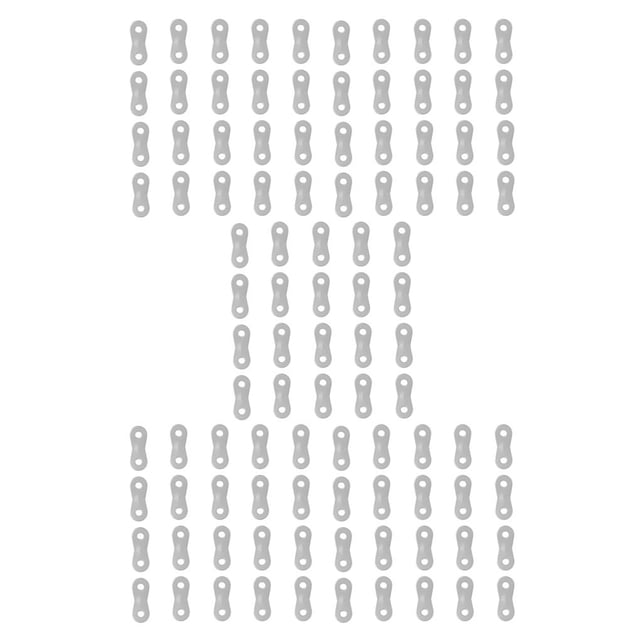 Eigraketly 20 piezas hebillas de sujeción hebilla de cuerda de paracaídas toldo exterior cuerdas de viento tope Flexible para fijación de Plata 5piezas