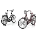 thumbnail image 5 of 26-27 1:10 Alloy Classic Retro Bicycle Model Ornament, 5 of 5